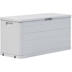 Vidaxl - Boîte de rangement de jardin 280 l Gris clair
