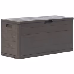Cette boîte de rangement élégante est idéale pour ranger vos coussins, oreillers, couvertures, outils et autres objets. Stabl ...