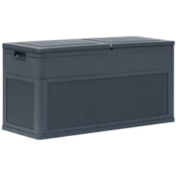 Vidaxl - Boîte de rangement de jardin 320 l Anthracite