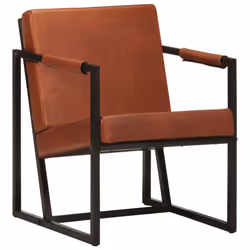VidaXL 247800, Cuir, Marron, 550 mm, 620 mm, 750 mm, 52 cm