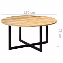 VidaXL 247851 table de cuisine et de salle à manger - Vue supplémentaire 6