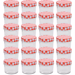Nos pots à confiture en verre ont une capacité allant jusqu'à 110 ml. Ils constituent une solution idéale pour conserver les  ...