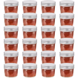 Nos pots à confiture en verre ont une capacité allant jusqu'à 110 ml. Ils constituent une solution idéale pour conserver les ...