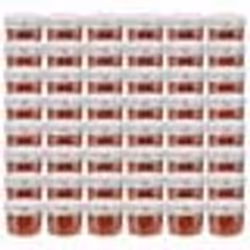vidaXL 48 pcs Pots à confiture avec couvercles argentés Verre 110 ml
