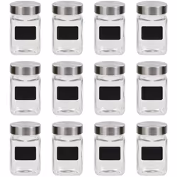 Nos bocaux de conservation en verre avec couvercle argenté ont une capacité maximale de 300 ml et sont idéaux pour stocker du ...