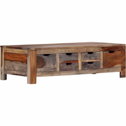 Présentant un charme rustique, cette superbe table basse en bois ajoutera une touche intemporelle à votre décoration. Son des ...