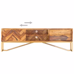 VidaXL 247998 Support TV et centre de divertissement