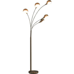 Vidaxl - Lampadaire 200 cm 5 x E14 Argenté