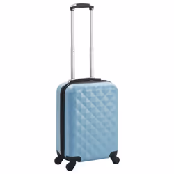 vidaXL Valise rigide Bleu ABS - TU