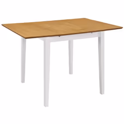 Cette table de salle à manger extensible, au design unique et pratique, apportera un style sophistiqué et une commodité consi ...