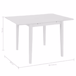 VidaXL 247626 table de cuisine et de salle à manger - Vue supplémentaire 4