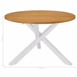 VidaXL 247631 table de cuisine et de salle à manger - Vue supplémentaire 4