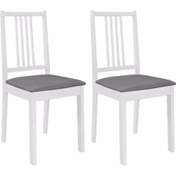 Cet ensemble de 2 chaises à manger, avec un design soigné et simple, va sûrement vous apporter un confort d'assise. Cadre sol ...