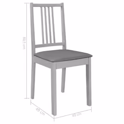 VidaXL 247639 chaise restaurant - Vue supplémentaire 7