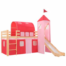 Description générale Ce lit mezzanine d'enfants au thème de princesse sera un véritable élément attrayant dans la chambre de  ...