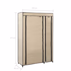 VidaXL 282424 placard et armoire de chambre à coucher - Vue supplémentaire 8