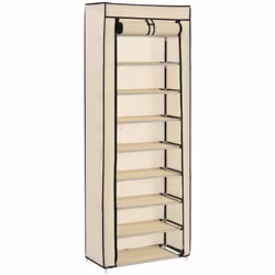 Cette armoire à chaussures de haute qualité, avec un design à 8 niveaux, pourrait parfaitement accueillir toute une collectio ...