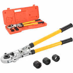 Cette pince à sertir hydraulique portable et conviviale a été conçue pour le sertissage sûr et sécurisé des tuyaux, ainsi que ...