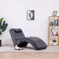 Notre chaise longue confortable au look élégant et épuré sera un supplément intemporel et pratique à toute pièce. Grâce à son ...