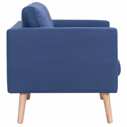 VidaXL 281355 canapé 2 siège(s) Bleu - Vue supplémentaire 5