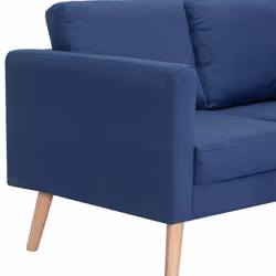 VidaXL 281355 canapé 2 siège(s) Bleu - Vue supplémentaire 6