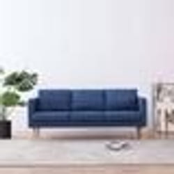VidaXL 281356 canapé 3 siège(s) Bleu