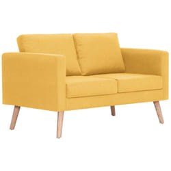 VidaXL 281361 canapé 2 siège(s) Jaune