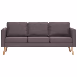 VidaXL 281365 canapé 2 siège(s) Taupe