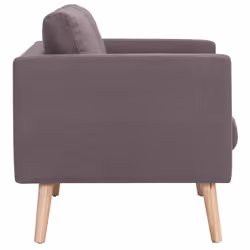 VidaXL 281366 canapé 3 siège(s) Taupe - Vue supplémentaire 5