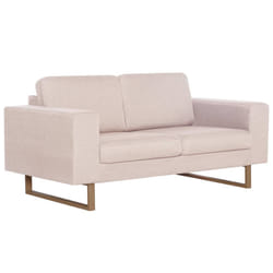 VidaXL 281381 canapé 2 siège(s) Crème