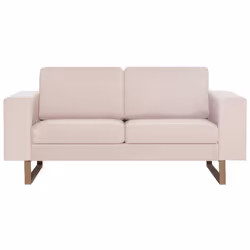 VidaXL 281381 canapé 2 siège(s) Crème