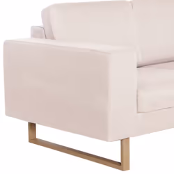 VidaXL 281382 canapé 3 siège(s) Crème - Vue supplémentaire 6