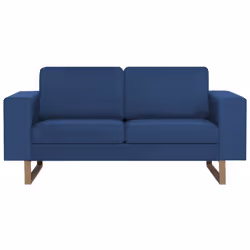 VidaXL 281385 canapé 2 siège(s) Bleu