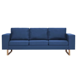 VidaXL 281386 canapé 3 siège(s) Bleu