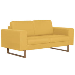 VidaXL 281391 canapé 2 siège(s) Jaune