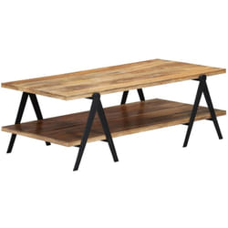 Table basse 115x60x40 cm Bois de manguier massif Vidaxl