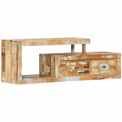 Ce meuble TV en bois de style classique dégage un charme pittoresque. Il sera un supplément magnifique à votre intérieur. Le ...