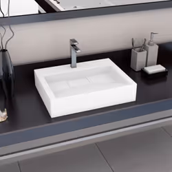 Ce lavabo en fonte minérale constituera un supplément chic et intemporel à toute salle de bain, salle d'eau ou vestiaire. Le ...