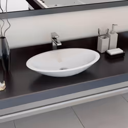 Ce lavabo en fonte minérale constituera un supplément chic et intemporel à toute salle de bain, salle d’eau ou vestiaire. Le  ...