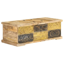vidaXL Table basse - Bois de manguier