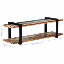 VidaXL 247884 Support TV et centre de divertissement - Vue supplémentaire 6