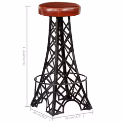 VidaXL 247659 Tabouret de bar - Vue supplémentaire 7