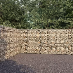 Description générale Ce mur en gabion est un excellent choix pour l'aménagement paysager résidentiel et commercial. Il offre ...