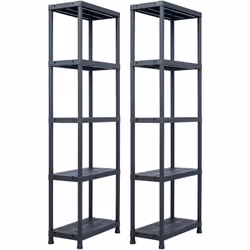 Cette étagère de rangement peut être utilisée dans le salon comme étagère à livres ou présentoir de décorations, ou sur la te ...