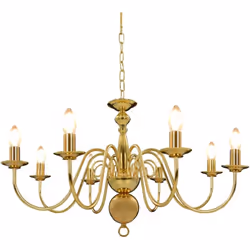 Description générale Avec son design classique et élégant, ce lustre raffiné fera une déclaration visuelle audacieuse et sera ...