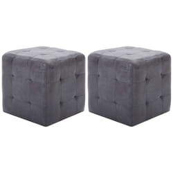 VidaXL 249015 Table de nuit et table de chevet Gris