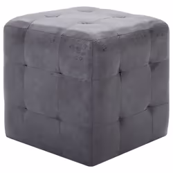 VidaXL 249015 Table de nuit et table de chevet Gris