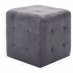 VidaXL 249015 Table de nuit et table de chevet Gris - Vue supplémentaire 6