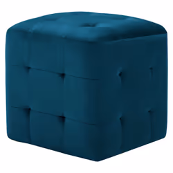 VidaXL 249016 Table de nuit et table de chevet Bleu - Vue supplémentaire 2