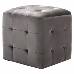 VidaXL 249017 Table de nuit et table de chevet Gris